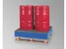 Bac De Rétention Palettisable 2X200L Vol. De Rétention 210L Acier