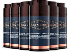 King C Gillette Moisturizer 6x100 ml