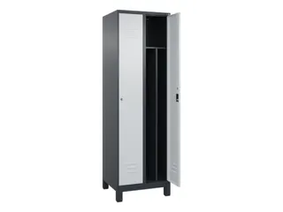 locker voor scheiding van kleding,HxBxD 1950x600x500mm,2vak - 2