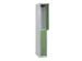 dubbeldekse locker,HxBxD 1850x250x500mm,1x2vak.,vak B 250mm