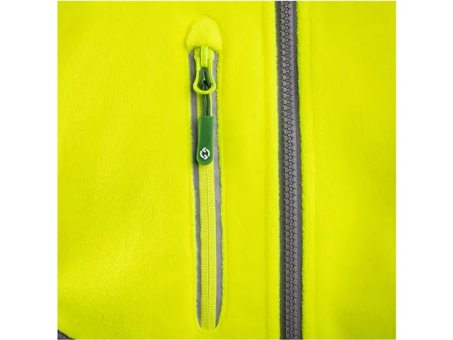 Veste polaire Arco Responsible haute visibilité jaune Taille M