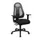 Bureaustoel,Synchroonmech.,M. Armleuningen,Zitting Stof Zwart