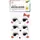Wiebelogen Folia met wimpers 30mm set 6 stuks