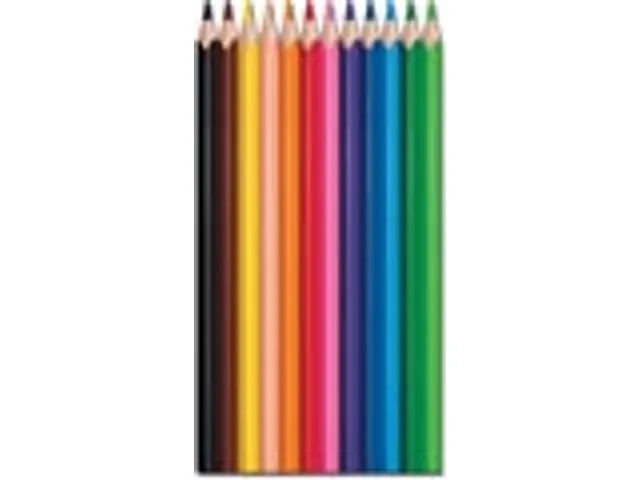 crayon de couleur Color'Peps Strong, 12 crayons en étui cartonné