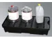 bac de rétention PE,p. bidons,vol. rétention 40l,HxlxP 155x800x600mm