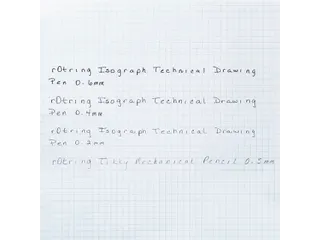 Tekenset rOtring Isograph 7-delig - 8