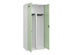 PBM-locker,HxBxD 1850x800x500mm,2vak,vak B 400mm,draaigrendel