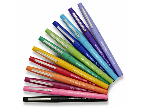 Fineliner Paper Mate Flair Candy Pop! medium assorti blister à 6 stuk