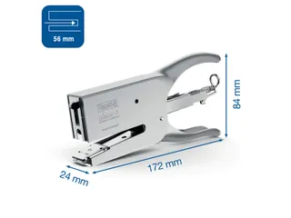 Niettang Rapid K1 50vel 24/6 platinum - 3