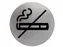 Infobord pictogram Durable 4911 niet roken rond 83mm