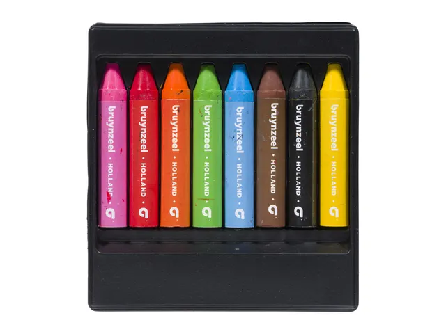 Waskrijt Bruynzeel Kids Pocoyo assorti 8 stuks
