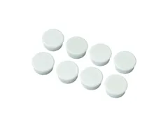 Magneten Millex 15mm wit set a 8 st.