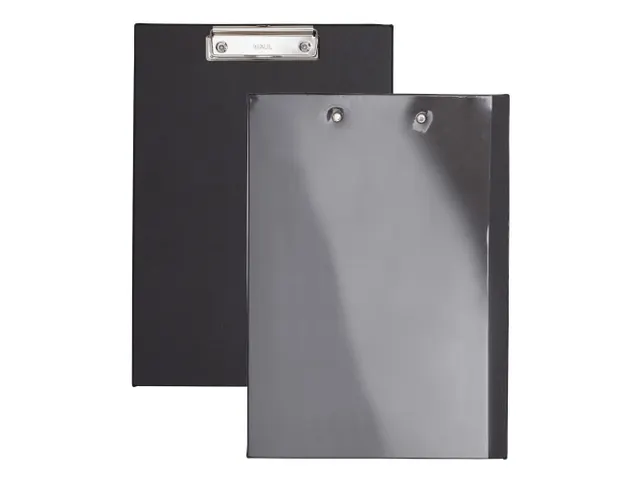 Porte-bloc MAUL A4 portrait + pochette PVC noir