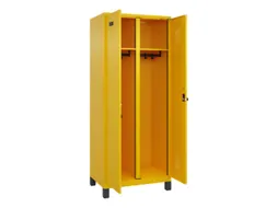 locker voor scheiding van kleding,HxBxD 1950x800x500mm,2vak