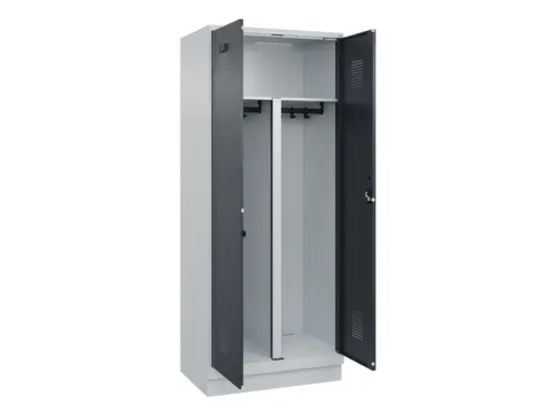 PBM-locker,HxBxD 1950x800x500mm,2vak,vak B 400mm,cil.-slot