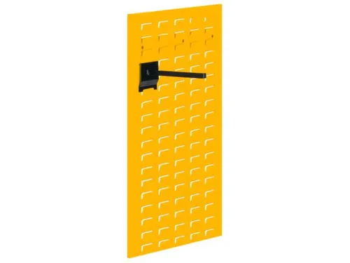 Gesleufde Plaat Staal Hxb 1000x450mm Staand Ral 1023 Verkeersgeel