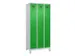 locker voor scheiding van kleding,HxBxD 1950x900x500mm,3vak