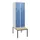 Dubbeldekse dekenkist,HxBxD 1950x600x815mm,2x2vak.,vak B 300mm