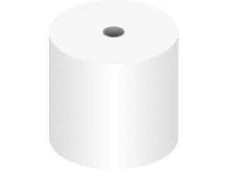 Telmachinerol 57mm breed 57x70x12mm Wit Lengte 46M houtvrij - 1