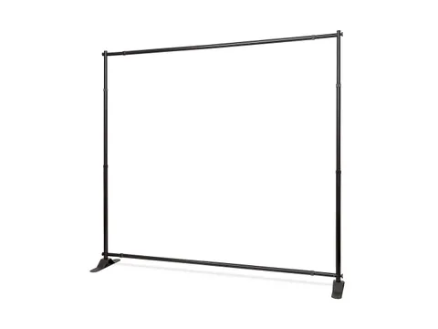 Beurswand Flex Wall L zwart frame