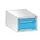 laden-onderbouw,v. werkbank,H 350mm,romp staal RAL7035,front RAL7016