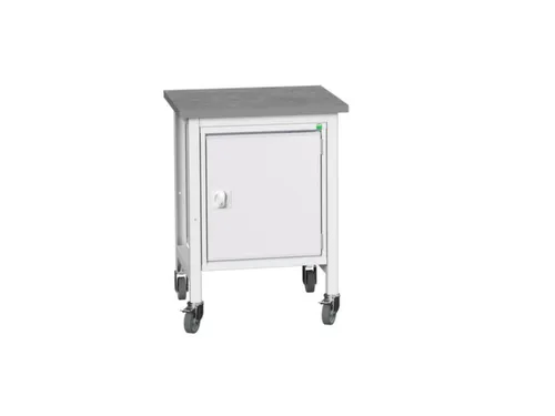 werkbank,verrijdbaar,HxBxD 930x700x600mm,linoleumblad