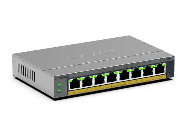 Switch NETGEAR GS108EPP-100Eus Easy Smart
