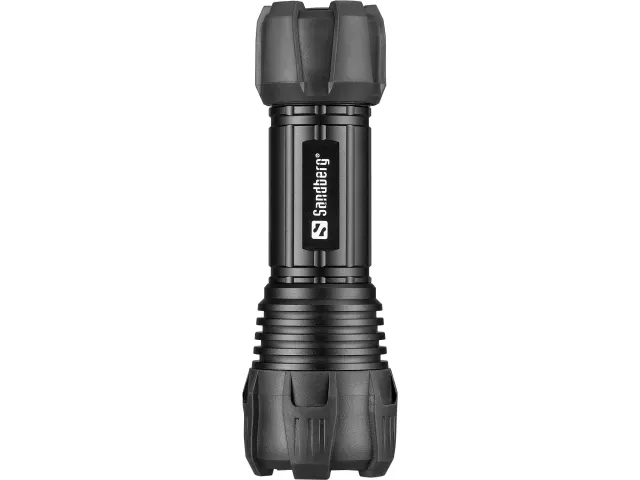 Sandberg Survivor Torch 421-07 3xAAA zwart