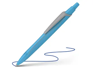 Balpen Schneider Reco Neon blauw, schrijfkleur: blauw - 1