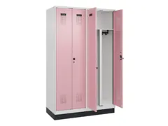 PBM-locker,HxBxD 1950x1200x500mm,4vak,vak B 300mm,draaigrendel