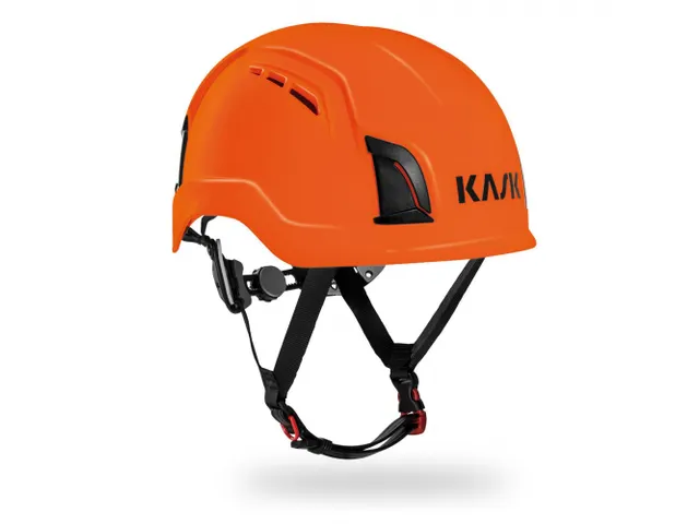 Kask Zenith-X PL klimhelm, oranje, per stuk, geventileerd
