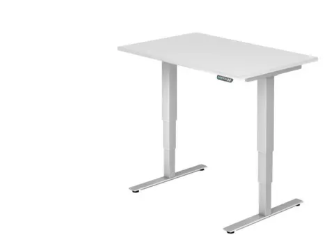 bureau assis-debout à régl. de haut. élec. HxlxP 630-1270x1200x800m