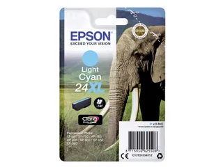Inktcartridge Epson 24XL T2435 lichtblauw HC C13T24354012 - 1