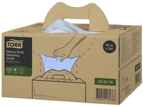 Tork 530276 Heavy-Duty Reinigingsdoek Blauw