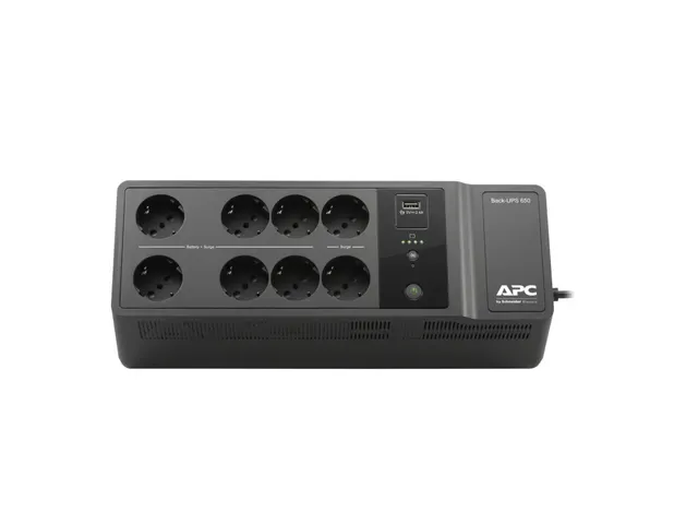 APC BE650G2-IT, Stand-by (Offline), 0,65 kVA, 400 W, Sinus, 47/63 Hz,