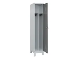 locker voor scheiding van kleding,HxBxD 1950x400x500mm,1vak