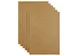 Kopieerpapier Papicolor A4 220gr 6 vel kraft bruin