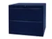 hangmappenkast,HxBxD 711x800x622mm,2hangmappenframes,twee banen