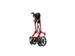 TrustCare Lichtgewicht rollator Let's Go Out Rood/Zwart