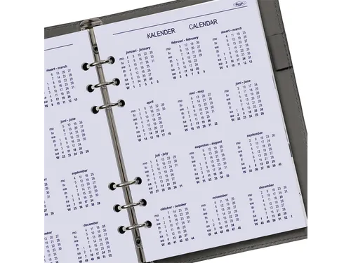 Agendavulling 2027 Kalpa A5 7dagen/2pagina's