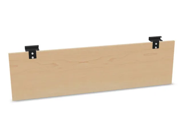 paneel voor knieën,v. in hgte. verst. bureau,B 1200mm,NE-esdoorn