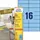 Gekleurde Etiketten Avery Zweckform 105x37mm Blauw 1600 stuks