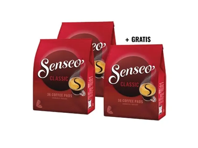 ACTIE SENSEO: 2 + 1 GRATIS: Senseo Strong, zakje van 36 koffiepads