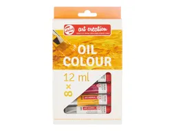 Olieverf Talens Art Creation assorti blister à 8 stuks