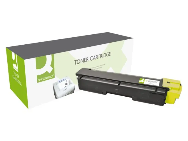 Tonercartridge Q-connect Kyocera Tk-590 Geel