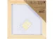 Canvaspaneel Creativ Company met lijst 158x158mm wit