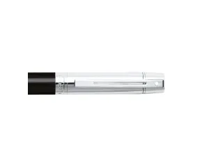 Balpen SHEAFFER 300 E9314 Black barrel chrome cap chrome plated - 5