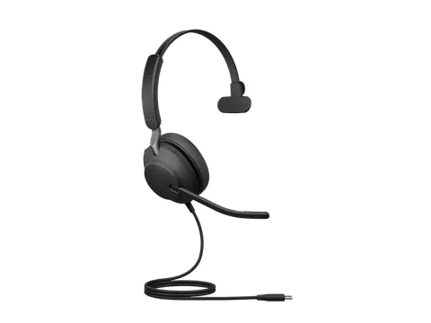 Jabra Evolve2 40 SE, Bedraad, Oproepen/muziek, 20 - 20000 Hz, 113 g, H