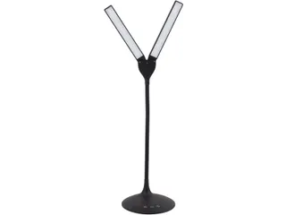 Led Desk Lamp Portable Twin Duo Led zwart - 2
