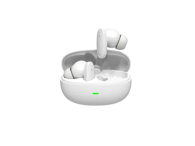 Oortelefoon In-ear Green Mouse draadloos BT Pro Wit